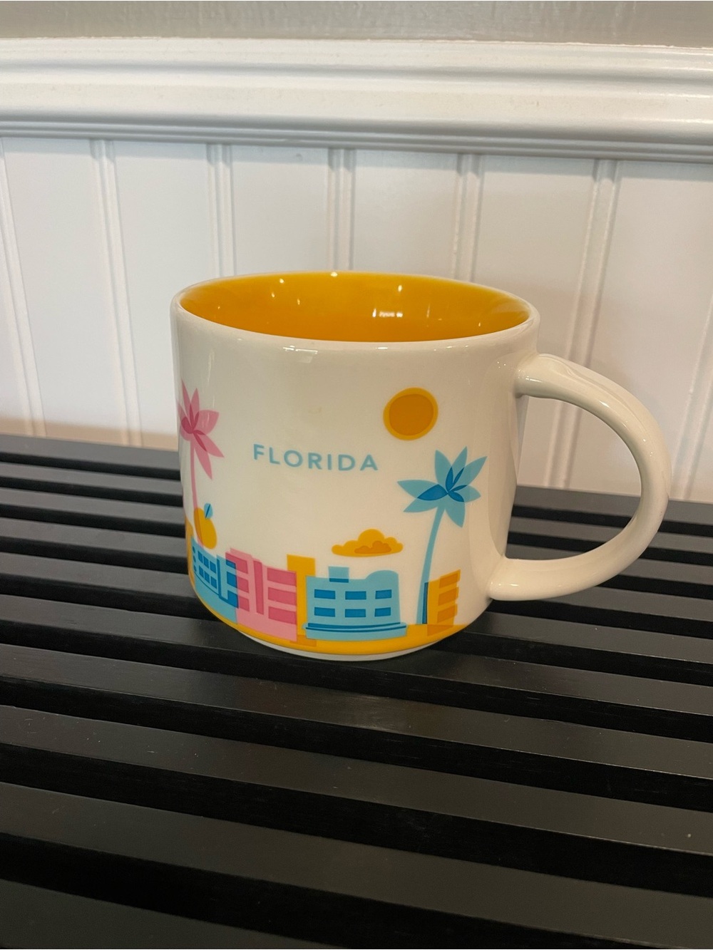 Starbucks Florida Coffee Mug, You Are Here Collection, 14 oz, 2016